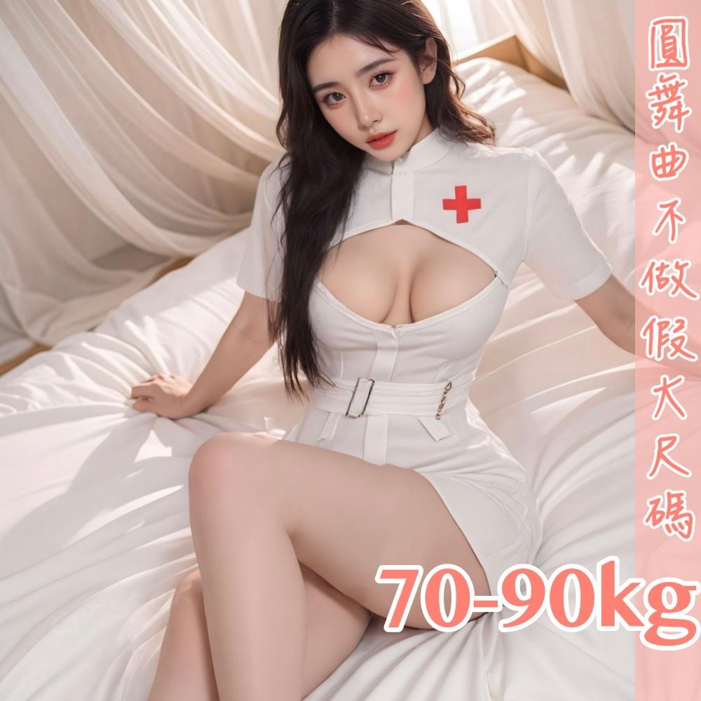 滿599送 性感睡衣💟蜜桃私語護士服💟-細節圖4