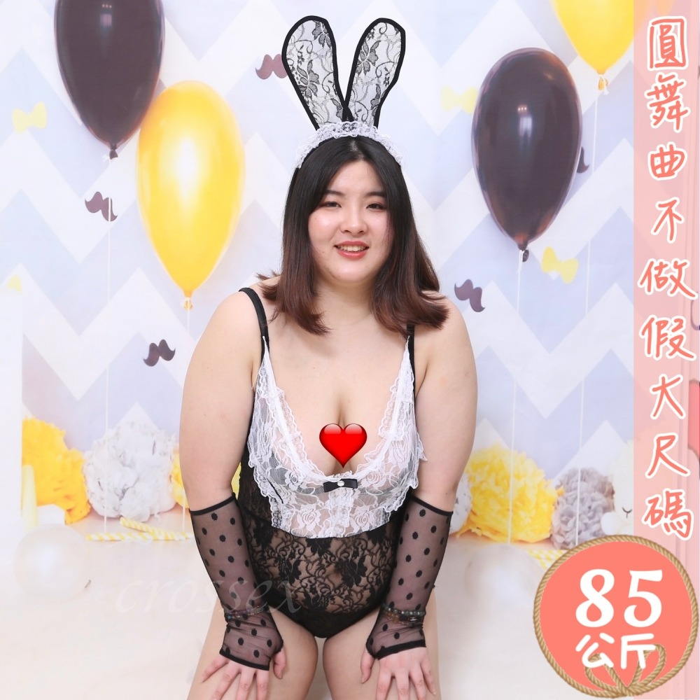 滿599送性感睡衣♥翹臀開檔透視蕾絲兔女郎-細節圖2