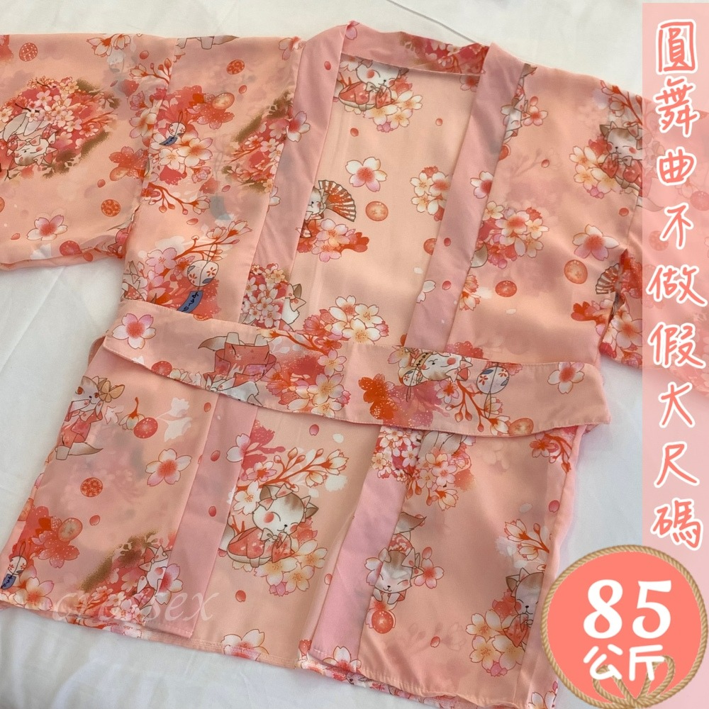 滿599送性感睡衣♥櫻花灑落可愛小狐狸和服-細節圖7
