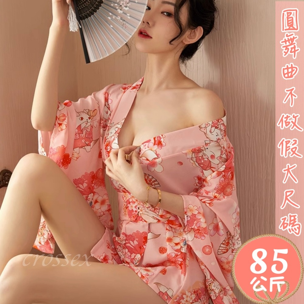 滿599送性感睡衣♥櫻花灑落可愛小狐狸和服-細節圖8