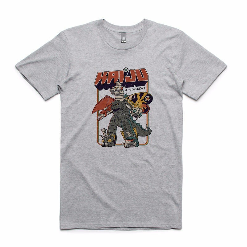 Super Kaiju 短袖T恤 2色 奧特曼 日本超級 酷斯拉 怪獸之王 機械哥吉拉 Japanese-細節圖2
