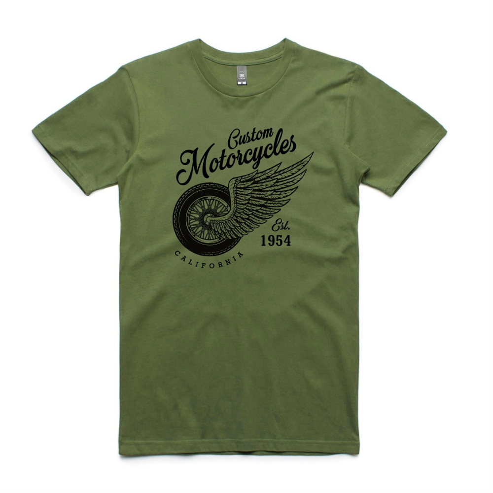 Motorcycle bundle 短袖T恤 5色 歐美潮牌 刺青 滑板 丹寧 咖啡因 重機俱樂部 摩托車 搖滾-細節圖5