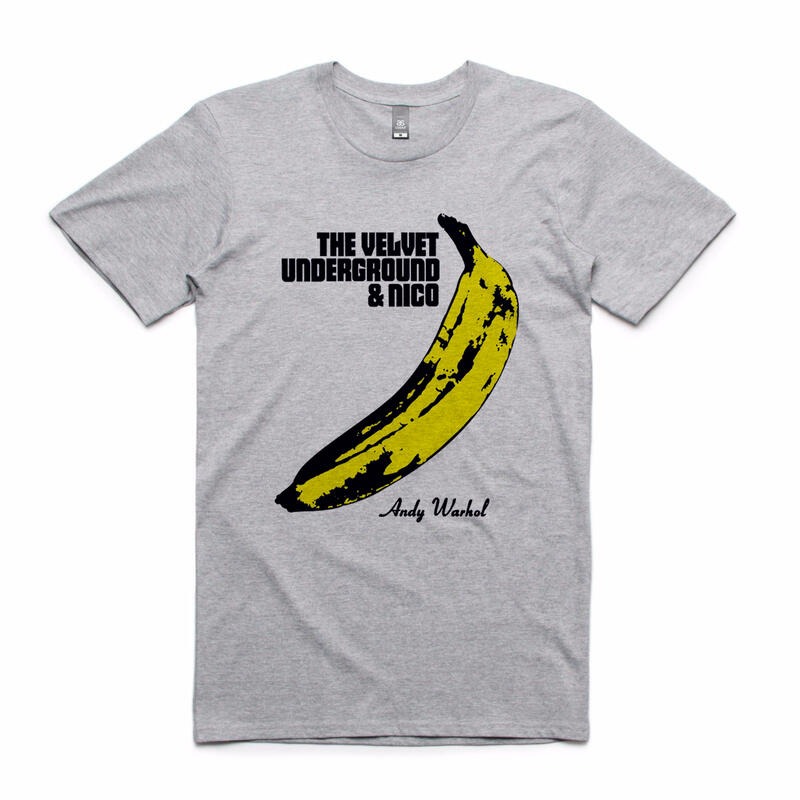 Andy Warhol Velvet Underground 短袖T恤 4色 香蕉POP普普藝術樂團搖滾印花潮T-細節圖2