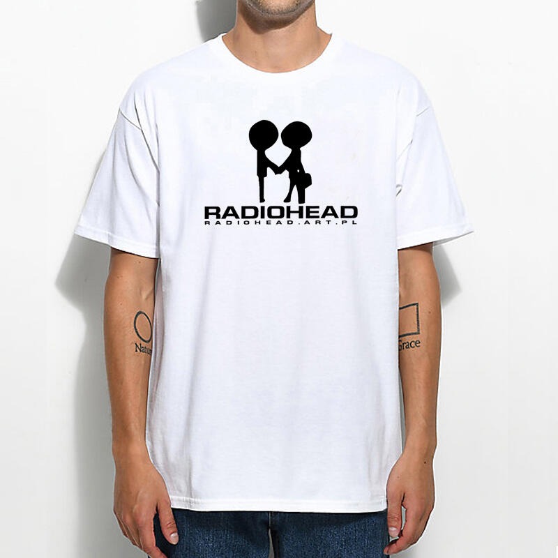 Radiohead Meeting Pecple 電台司令 短袖T恤 2色 英國搖滾樂團 Rock-細節圖2