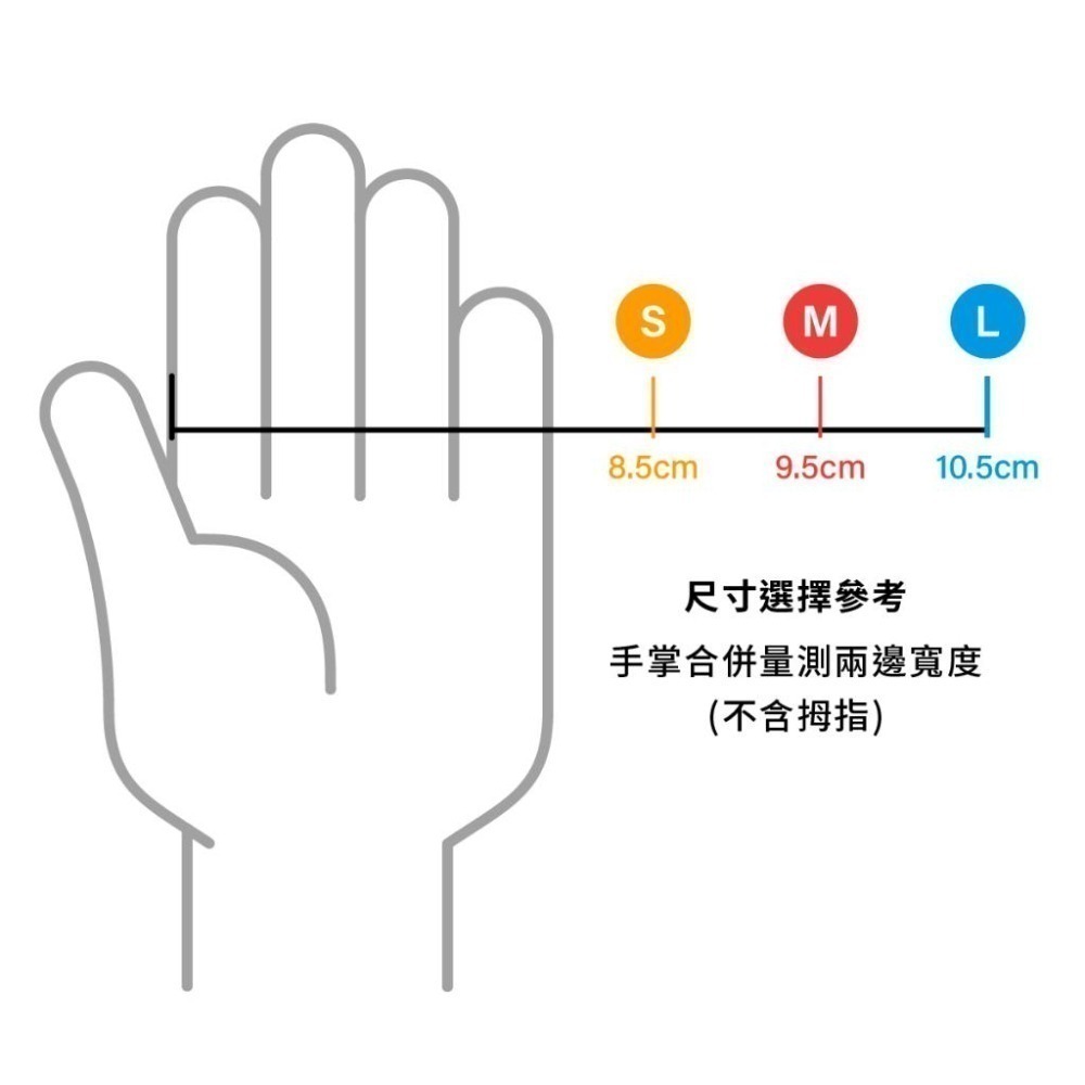 [从人] 百研 PVC 無粉手套 100入 S、M、L 三種尺寸 不分左右左 ( 噴漆防護 噴漆手套 一次性手套)-細節圖2