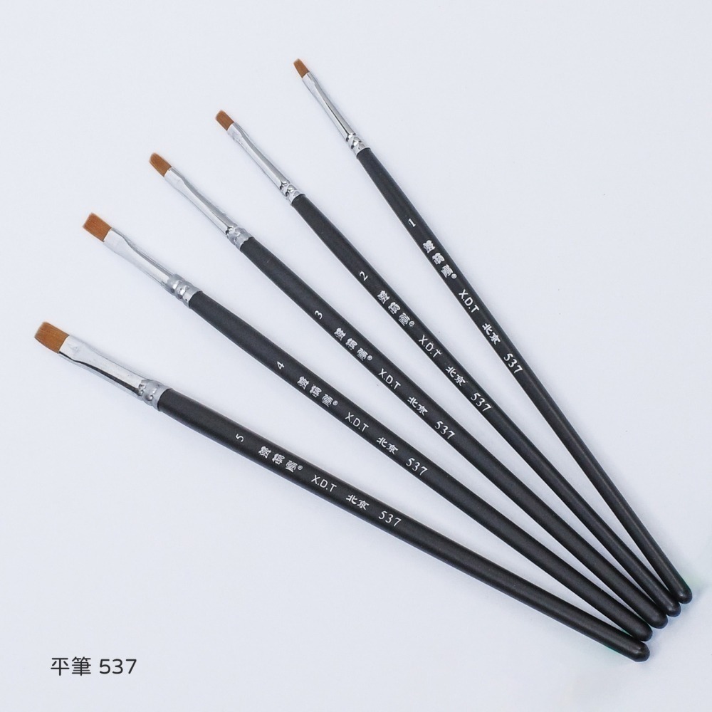 [从人] 榭得堂 面相筆 725 / 729 平筆 537 / 860 鋼彈 模型 筆塗 畫筆 尼龍毛 水彩筆 勾線-細節圖6