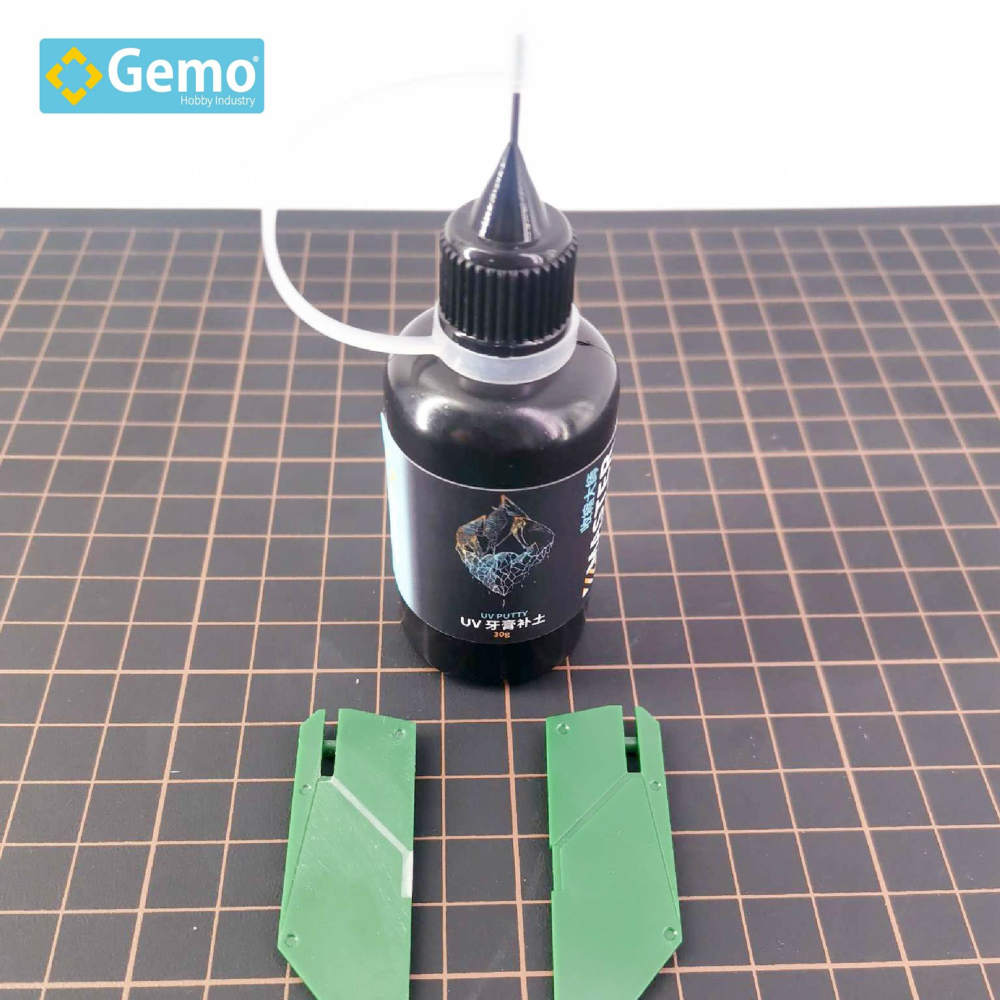 [从人] 現貨 GEMO UV 光固化黏土 / 牙膏補土 / UV燈 / 液態補土 / 光固化補土 / 手電筒 非人體用-細節圖2