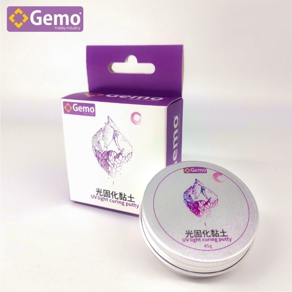 [从人] 現貨 GEMO UV 光固化黏土 / 牙膏補土 / UV燈 / 液態補土 / 光固化補土 / 手電筒 非人體用-細節圖6
