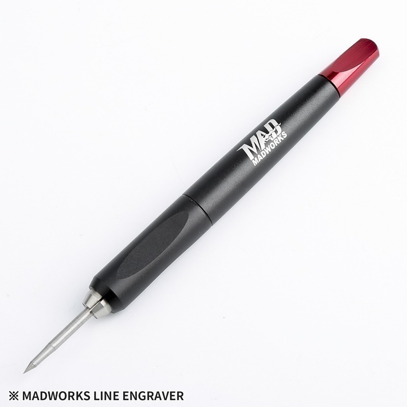 [从人] Madworks 模型用刻線針 TS000 MAD 鎢鋼雕刻針 刻線針-細節圖3