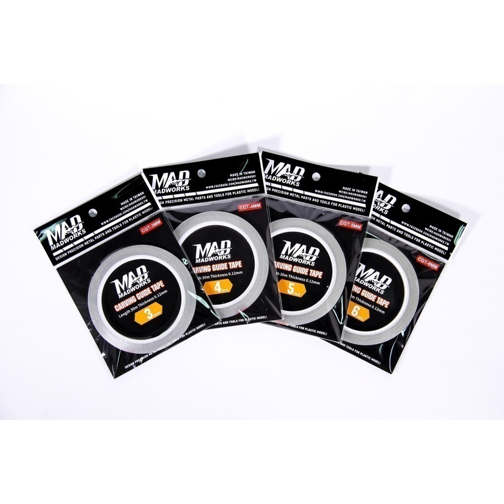 [从人] Madworks 定位刻線膠帶 / 透明刻線膠帶 標記 超薄 刻線膠帶 PET膠帶 硬邊膠帶 刻線工具 MAD-細節圖3