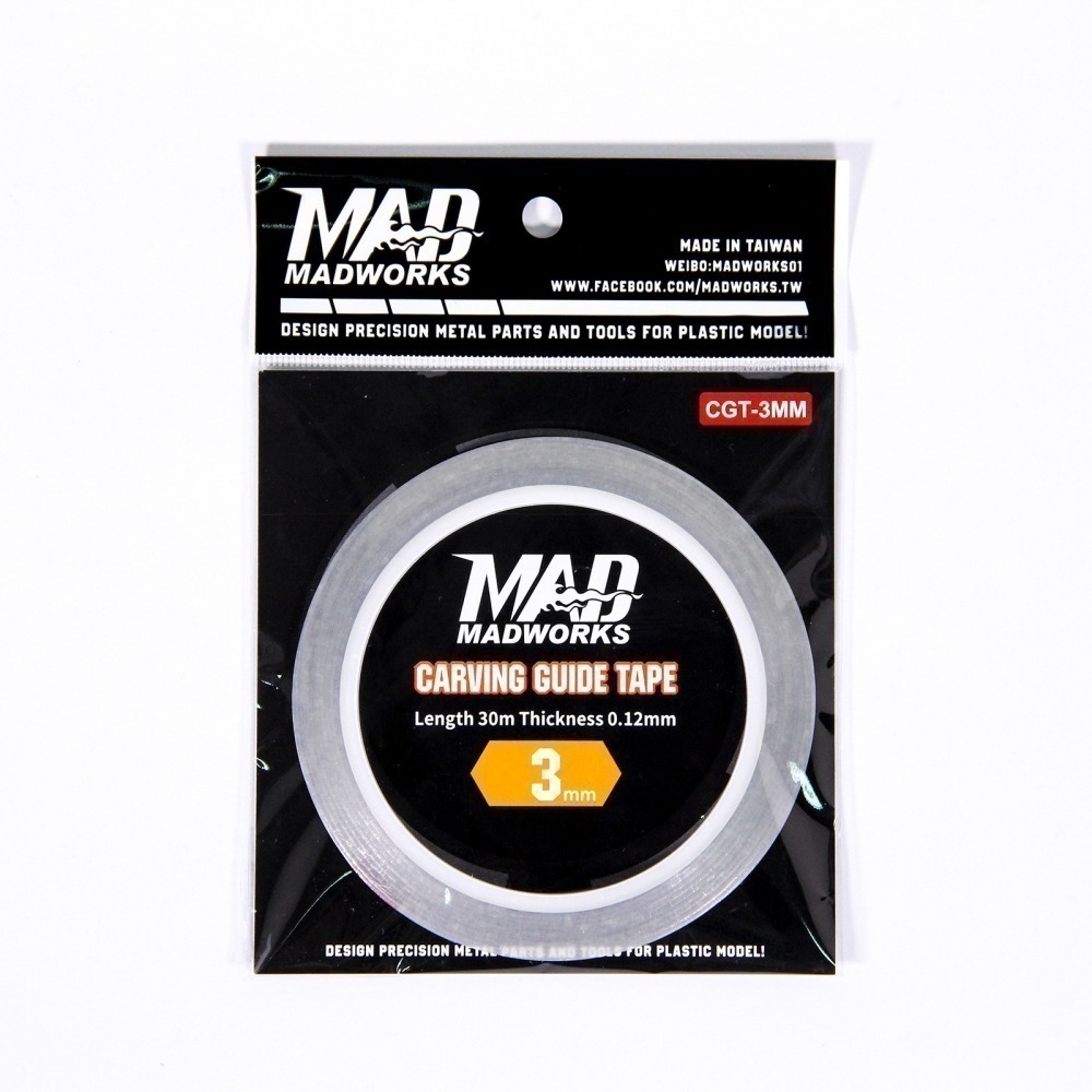 [从人] Madworks 定位刻線膠帶 / 透明刻線膠帶 標記 超薄 刻線膠帶 PET膠帶 硬邊膠帶 刻線工具 MAD-細節圖4