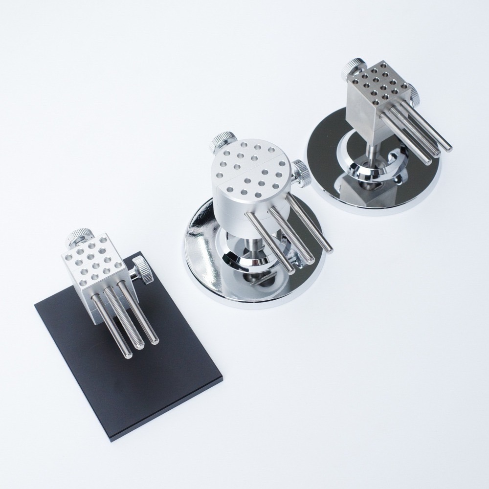 [从人] 台灣現貨 創火星 模型台鉗 不鏽鋼 / 鋁合金 分體式 精密萬向台鉗 鋼彈 夾鉗 輔助工具-細節圖2