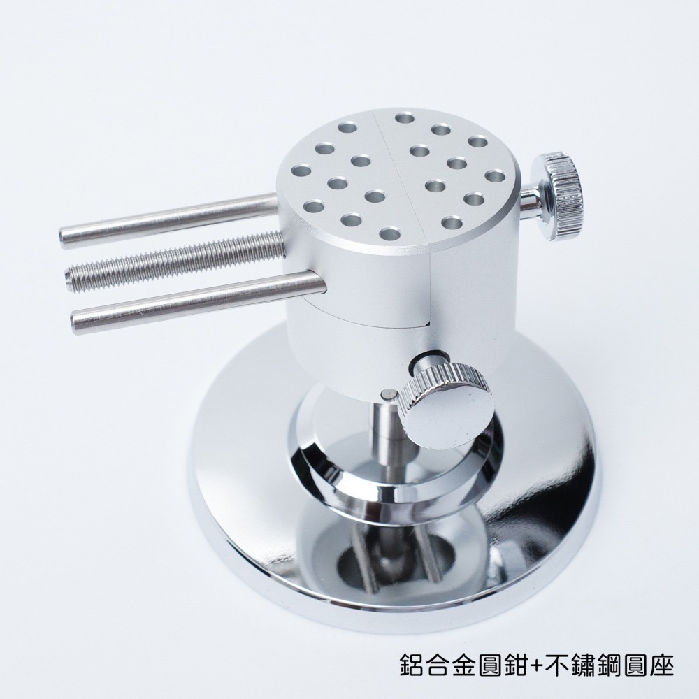 [从人] 台灣現貨 創火星 模型台鉗 不鏽鋼 / 鋁合金 分體式 精密萬向台鉗 鋼彈 夾鉗 輔助工具-細節圖5