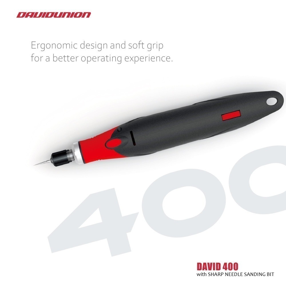 [从人] 大衛 DAVIDUNION D400+ 線性電動散打機 贈 M4002 附 M4001 10週年紀念限量活動-細節圖7