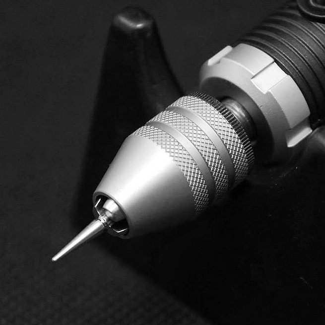 [从人] 大衛 DAVIDUNION D550T 專業型電動雕刻刀與扭力補償控制器 / D1008 專用鑽架平台 模型用-細節圖7