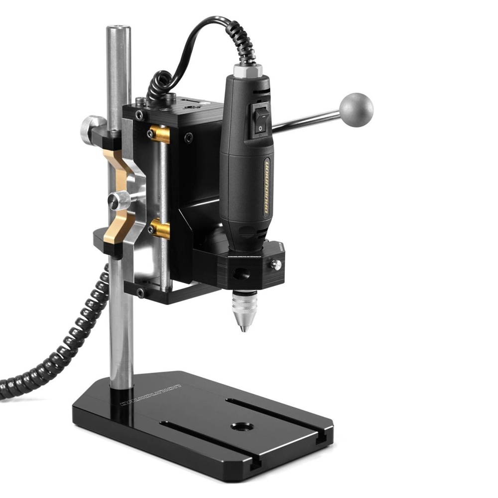 [从人] 大衛 DAVIDUNION D550T 專業型電動雕刻刀與扭力補償控制器 / D1008 專用鑽架平台 模型用-細節圖8