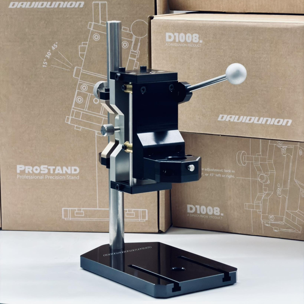 [从人] 大衛 DAVIDUNION D550T 專業型電動雕刻刀與扭力補償控制器 / D1008 專用鑽架平台 模型用-細節圖9