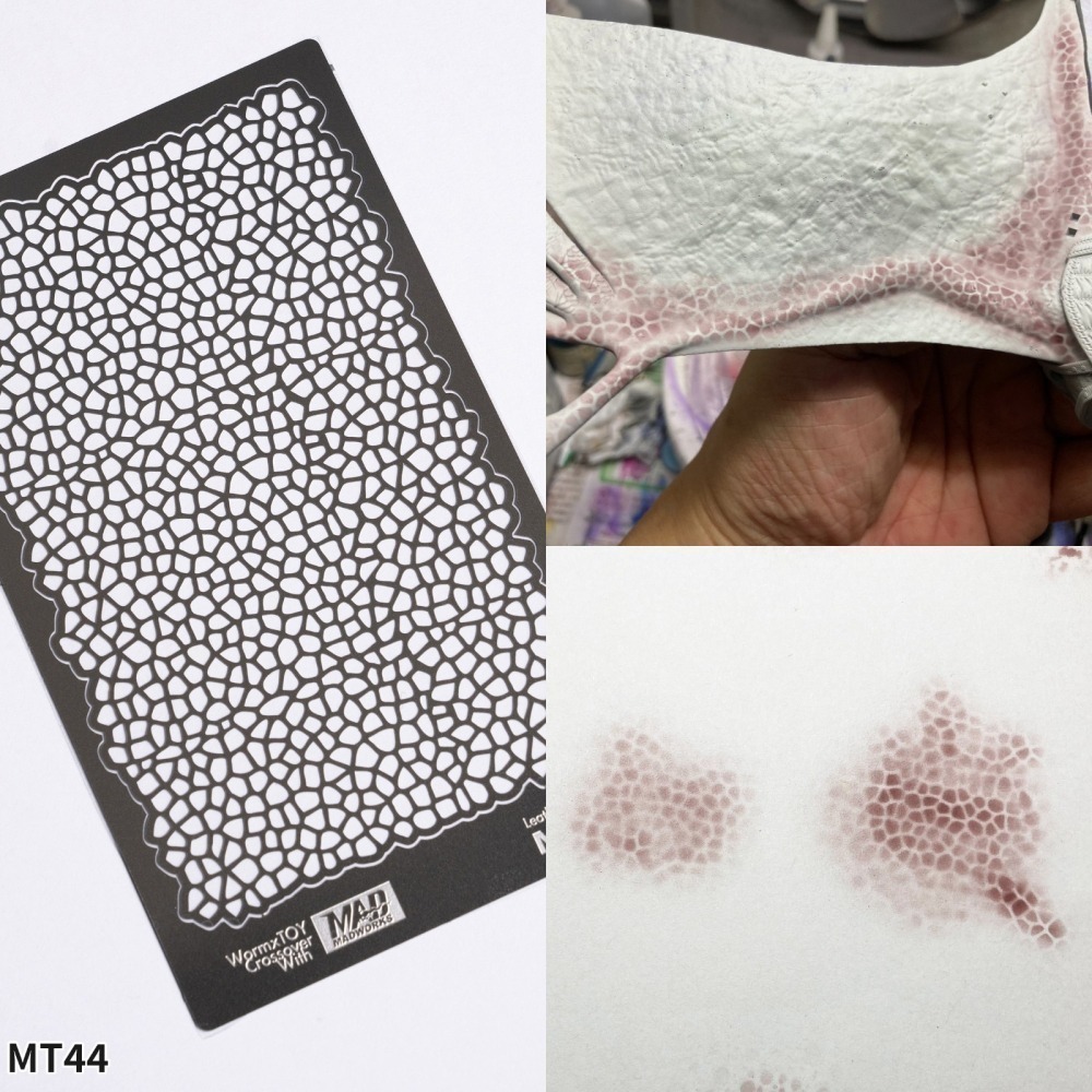 [从人] Madworks 特效遮噴版 特殊塗裝用質感遮噴板 生物 木紋 氣泡 皮革 菜瓜布 迷彩 MAD-細節圖5