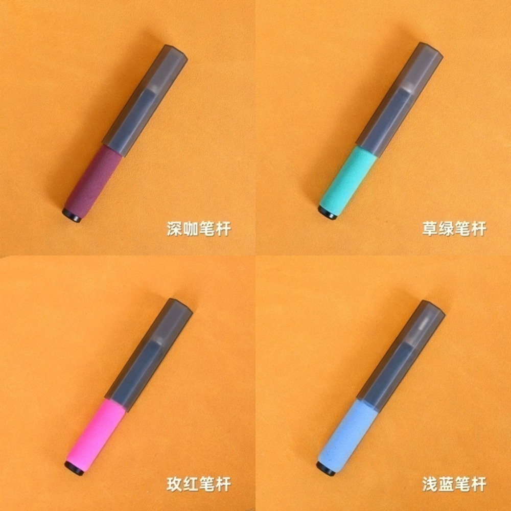 [从人] 懶懶同學 多功能筆桿 12色可選 短刀柄 短筆桿  刻線刀筆桿 筆刀筆桿 扁刀 圓刀 兩用 刀柄-細節圖8
