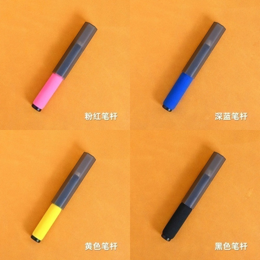 [从人] 懶懶同學 多功能筆桿 12色可選 短刀柄 短筆桿  刻線刀筆桿 筆刀筆桿 扁刀 圓刀 兩用 刀柄-細節圖9