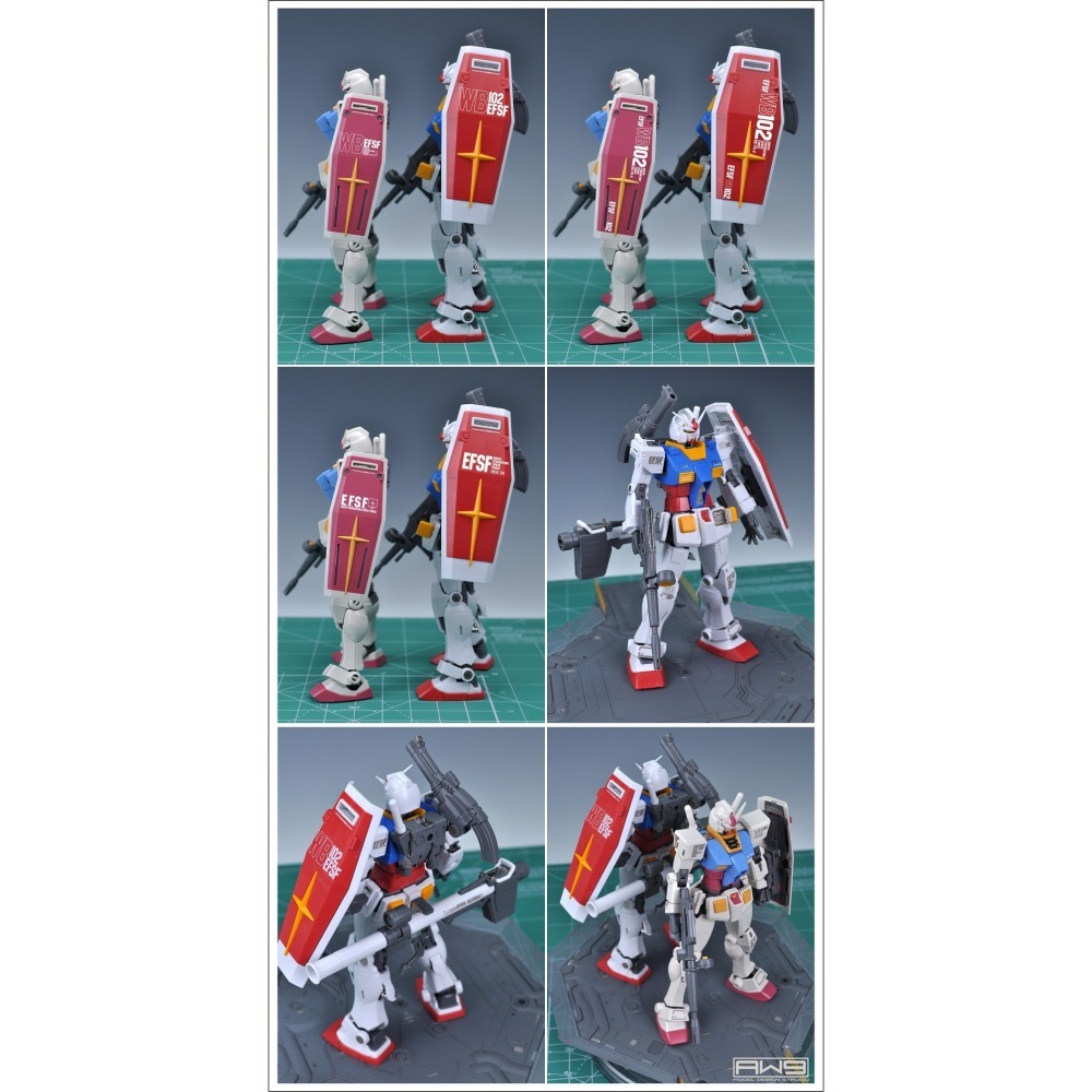 [从人] MAD AW9 S19 1/144 HG RX-78-2 GUNDAM GTO / BG 初鋼 S019-細節圖3