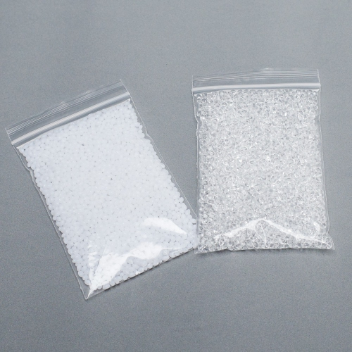 [从人] 熱塑水晶土 白色 / 透明 顆粒 50G 模型 翻模 自由樹脂 可塑土 黏土 自由膠 熱塑土