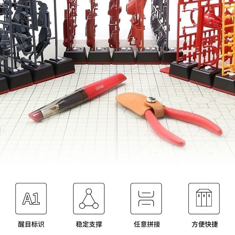 [从人] 迪斯派 DSPIAE 模型板件收納架 PT-SR 模組化 板件整理架 鋼彈版件支架 模型板件架 版件-細節圖2