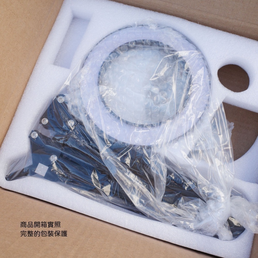 [从人] SHOCREX 台式放大鏡 夾式 LED 放大鏡檯燈 LED 夾燈 鋼彈 模型 作業 放大鏡-細節圖5