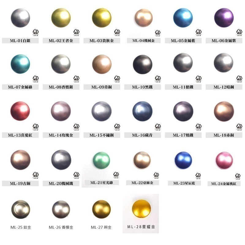 [从人] 九五二漆 水性筆塗 金屬漆 ML 系列 11ml 9527 環保 低毒性 鋼彈 模型漆 筆塗漆-細節圖2