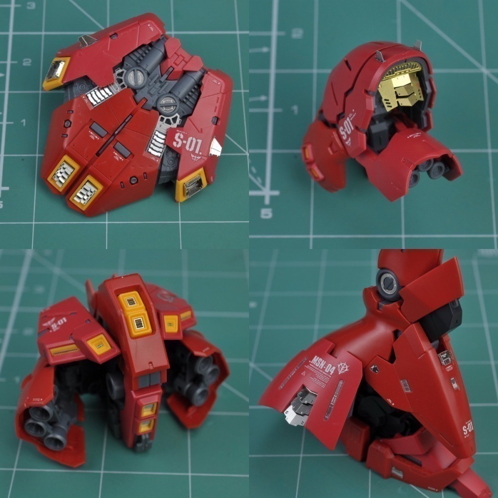 [从人] MAD 鋼魂 AW9 S04 1/144 RG SAZABI 沙薩比 專用改造蝕刻片 S004-細節圖6