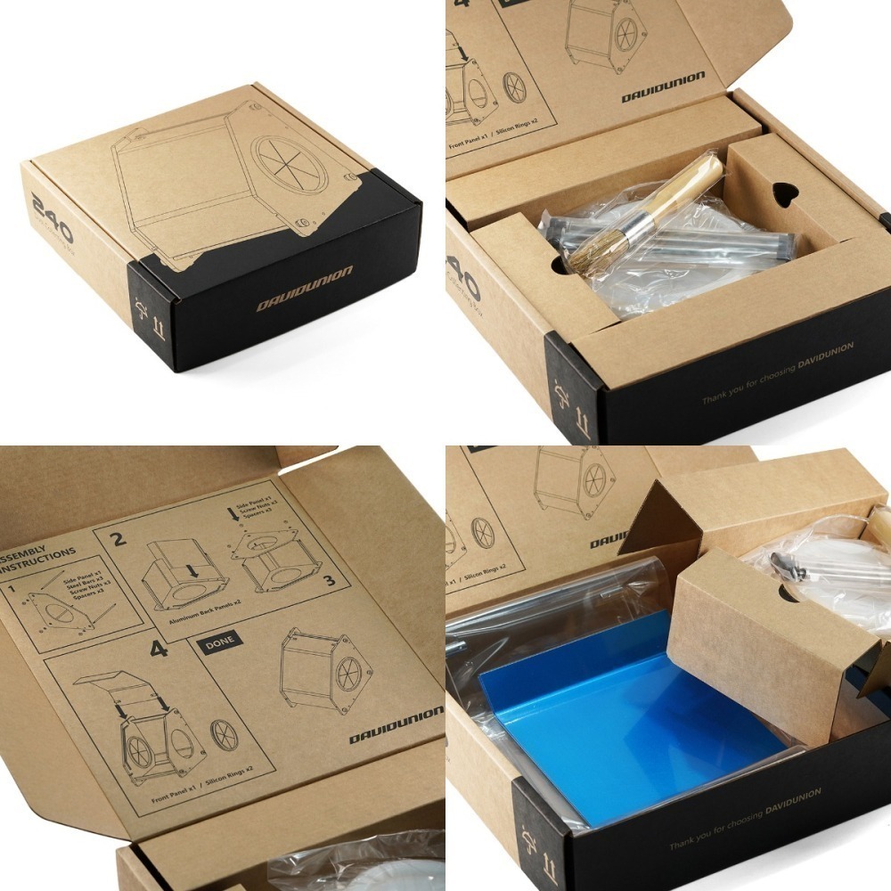 [从人] 大衛 DAVIDUNION D240 集塵工作箱 研磨拋光箱 貴金屬收集箱 集塵箱 打磨箱 防塵箱-細節圖2