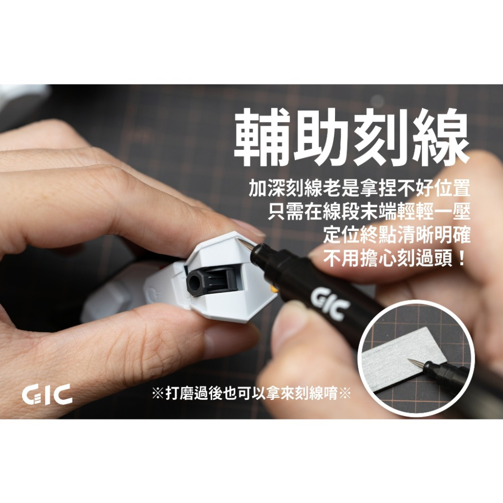 [从人] 現貨 GIC TC-03 三合一多功能 UV 燈筆 光固化膠補土燈-細節圖5