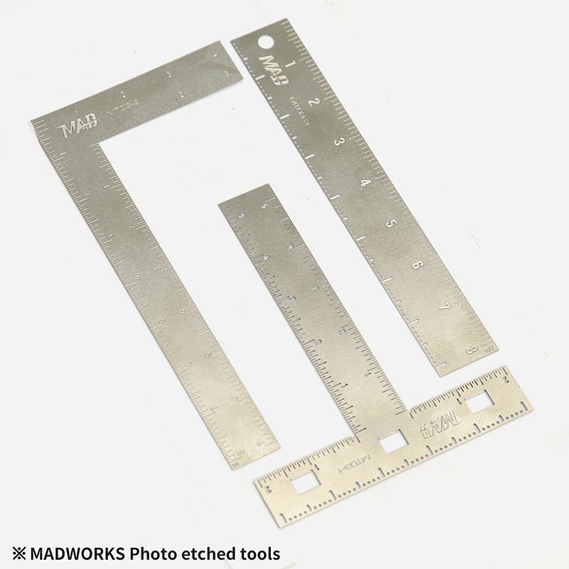 [从人] Madworks NERON 弧形尺 雲形板 定規 中心點 測量 尺規 刻線工具 定位尺 刻線 型版 MAD-細節圖10