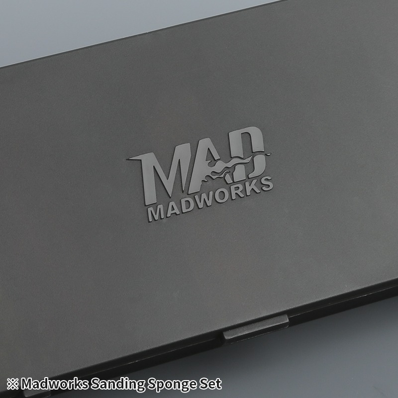 [从人] Madworks 極霧黑砂紙全備版 SSB-02 MAD 海綿砂紙套裝 砂紙分裝盒 零件盒 收納盒 整理盒-細節圖3