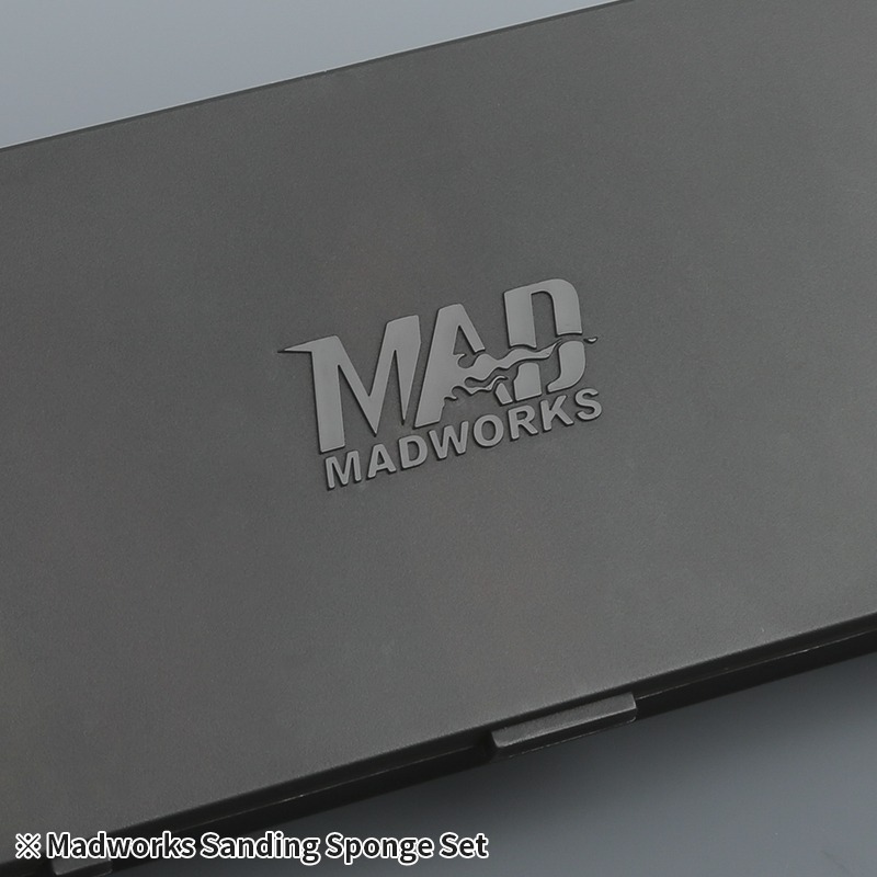 [从人] Madworks 極霧黑砂紙全備版 SSB-02 MAD 海面砂紙套裝 砂紙分裝盒 零件盒 收納盒 整理盒-細節圖3