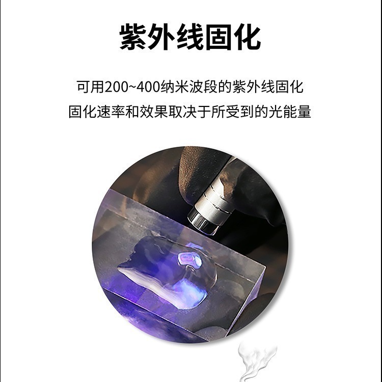 [从人] 迪斯派 DSPIAE UV-G 光固無影膠 UV-GT 紫光手電筒 UV膠 UV燈 透明膠 光固化 無痕膠-細節圖4