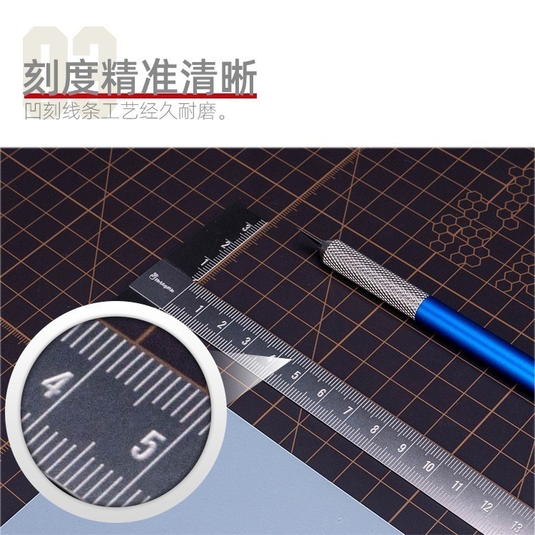 [从人] 喵匠 不鏽鋼 T型尺 HMR-01 長15cm 高3cm 量尺 角度尺 T形尺 T尺-細節圖6