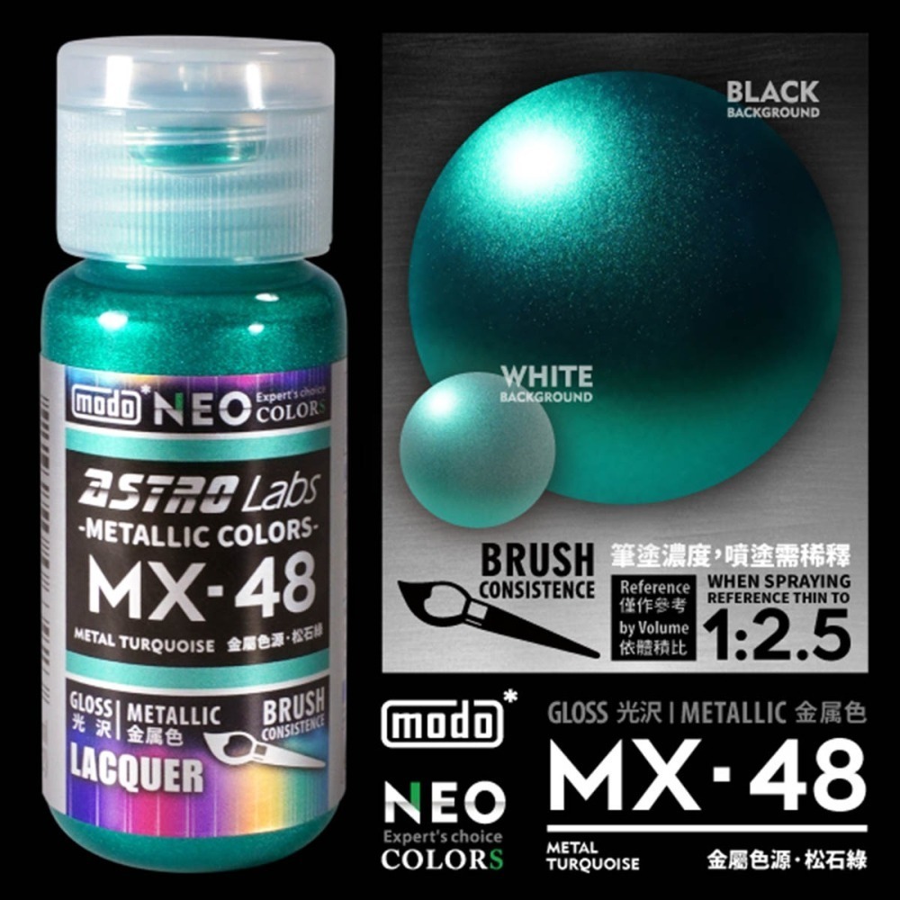 [从人] 摩多 modo NEO MX 金屬色源 ASTRO 金屬粒子 金屬色源-細節圖4