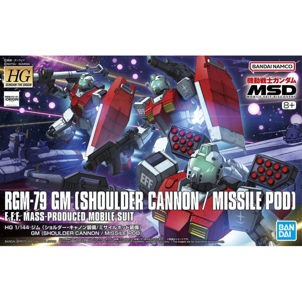 [从人] MAD 鋼魂 AW9 S059 1/144 HG RGM-79 GM 吉姆專用蝕刻片(附水貼) S59-細節圖8