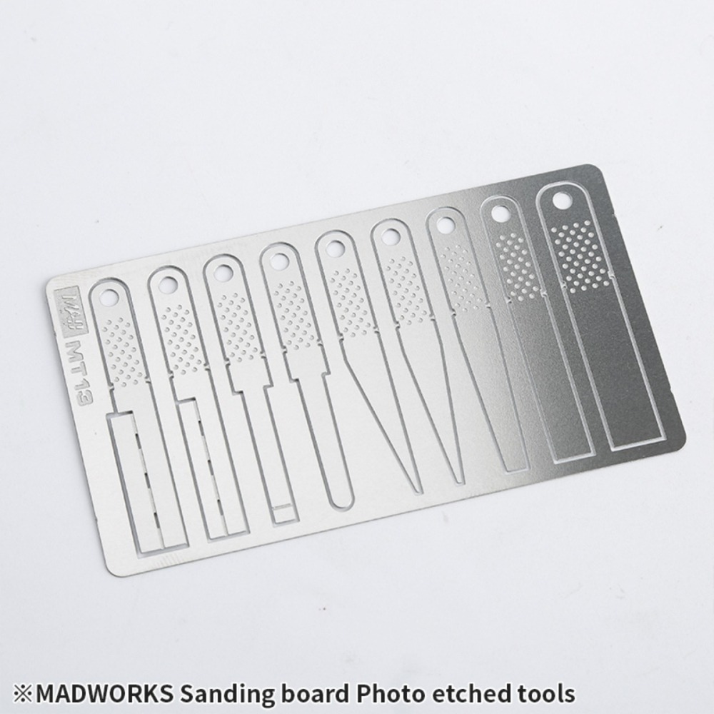 [从人] Madworks 打磨板治具 金屬 蝕刻片 打磨板 MAD 打磨 輔助 工具 MT 系列-細節圖3