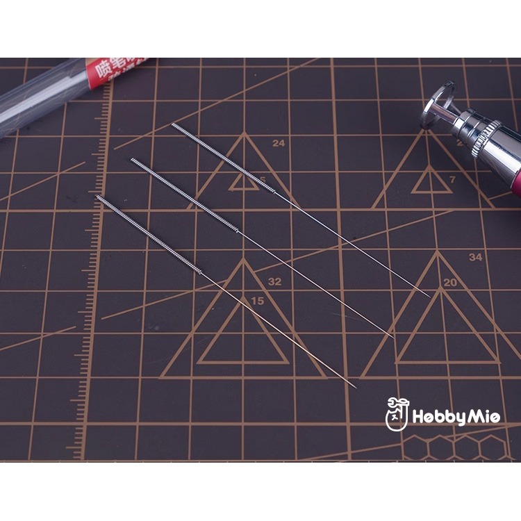 [从人] 喵匠 噴筆疏通針 0.2mm 以上可用 噴嘴疏通針 不鏽鋼疏通針 金屬 疏通針-細節圖6