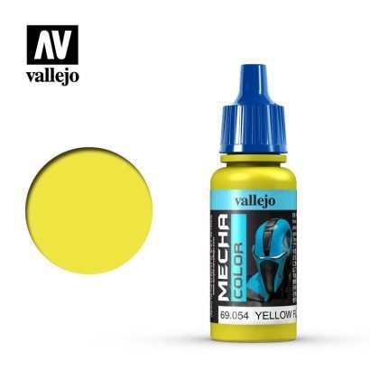 [从人] Vallejo Mecha  螢光色 69.054~057 水性漆 AV漆 機甲色 AV水漆-規格圖1