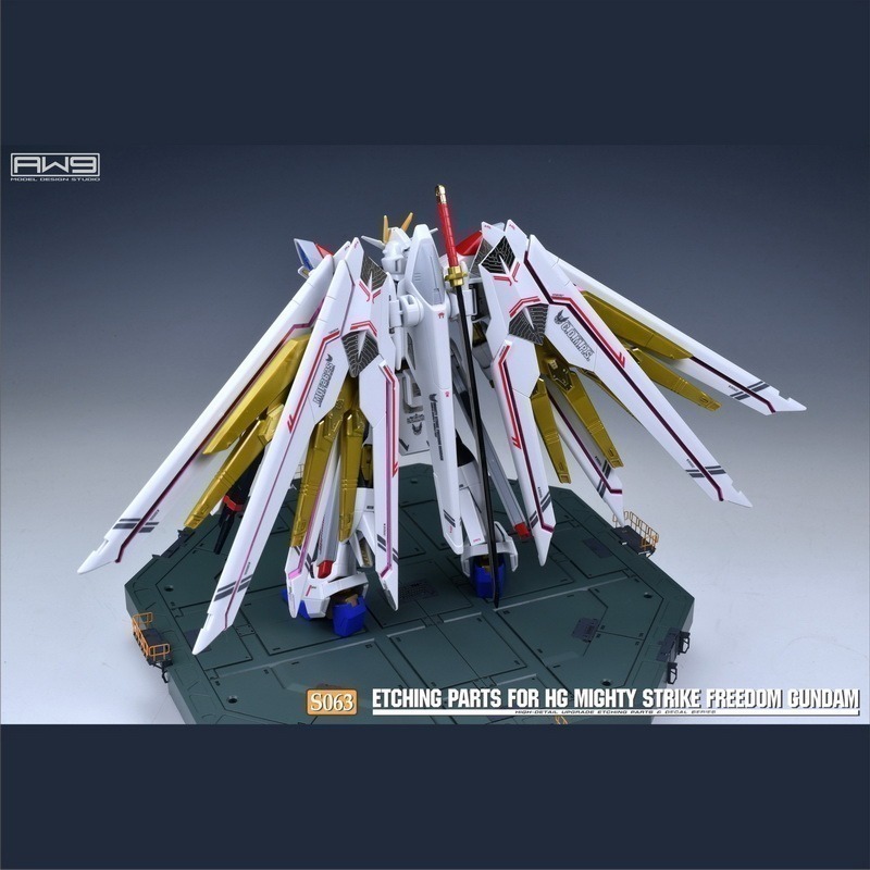 [从人] MAD 鋼魂 AW9 S063G 1/144 HG 全能攻擊自由 專用蝕刻片 S63G-細節圖2