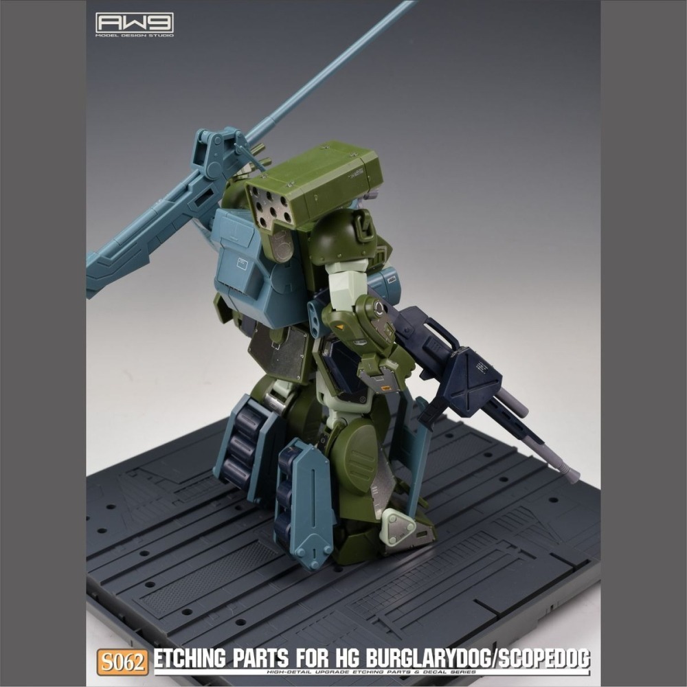 [从人] MAD AW9 S062 HG BURGLARYDOG 夜盜犬 / SCOPEDOG眼鏡 蝕刻片 S62-細節圖3