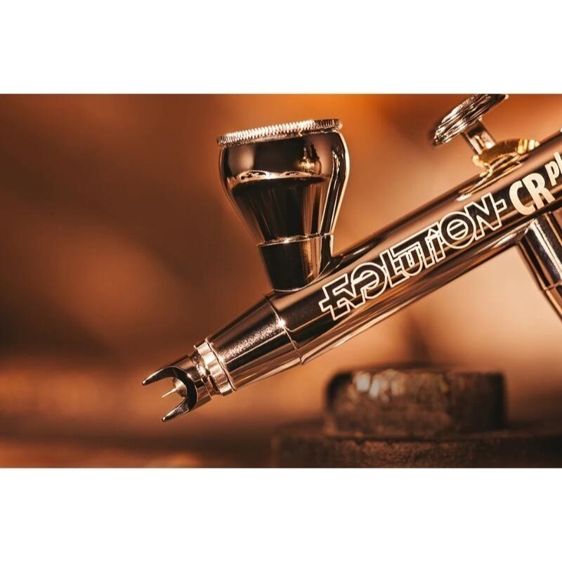 [从人] 德國 H&S EVOLUTION 2024 CRPLUS 0.28 + 0.45mm 雙口徑 噴筆 雙動 漢莎-細節圖2