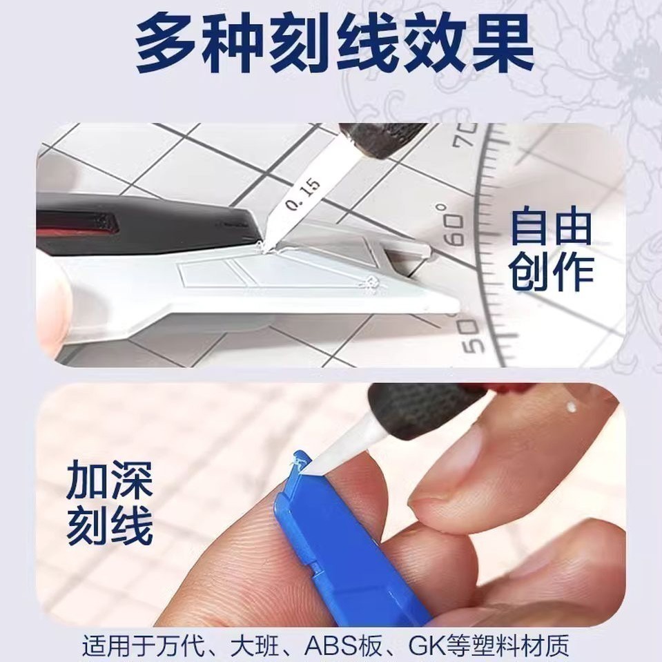 [从人] 倉川 陶瓷刻線刀 陶瓷推刀 刻線刀 刻線刀頭 陶瓷刀-細節圖5