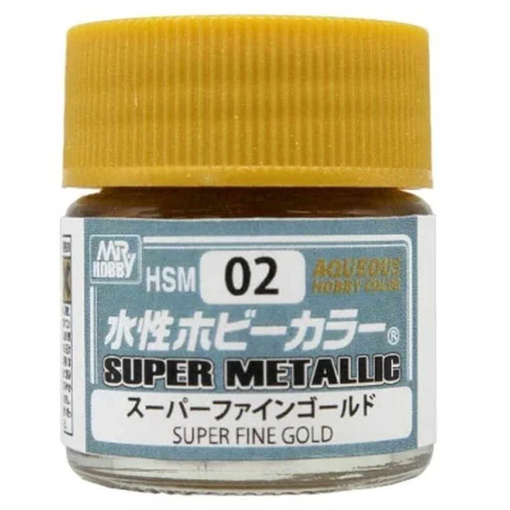 [从人] 郡氏 GSI HSM01 / HSM02 水性超細緻銀 / 金 水性金屬漆 超細緻金屬色 H水性漆 超級金-細節圖3