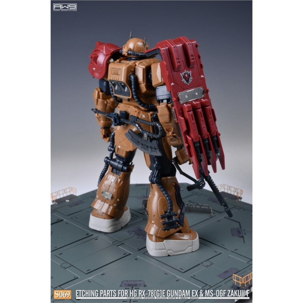 [从人] MAD 鋼魂 AW9 S069 HG 1/144 復仇的安魂曲 鋼彈EX 專用精密改造蝕刻片 S69-細節圖4