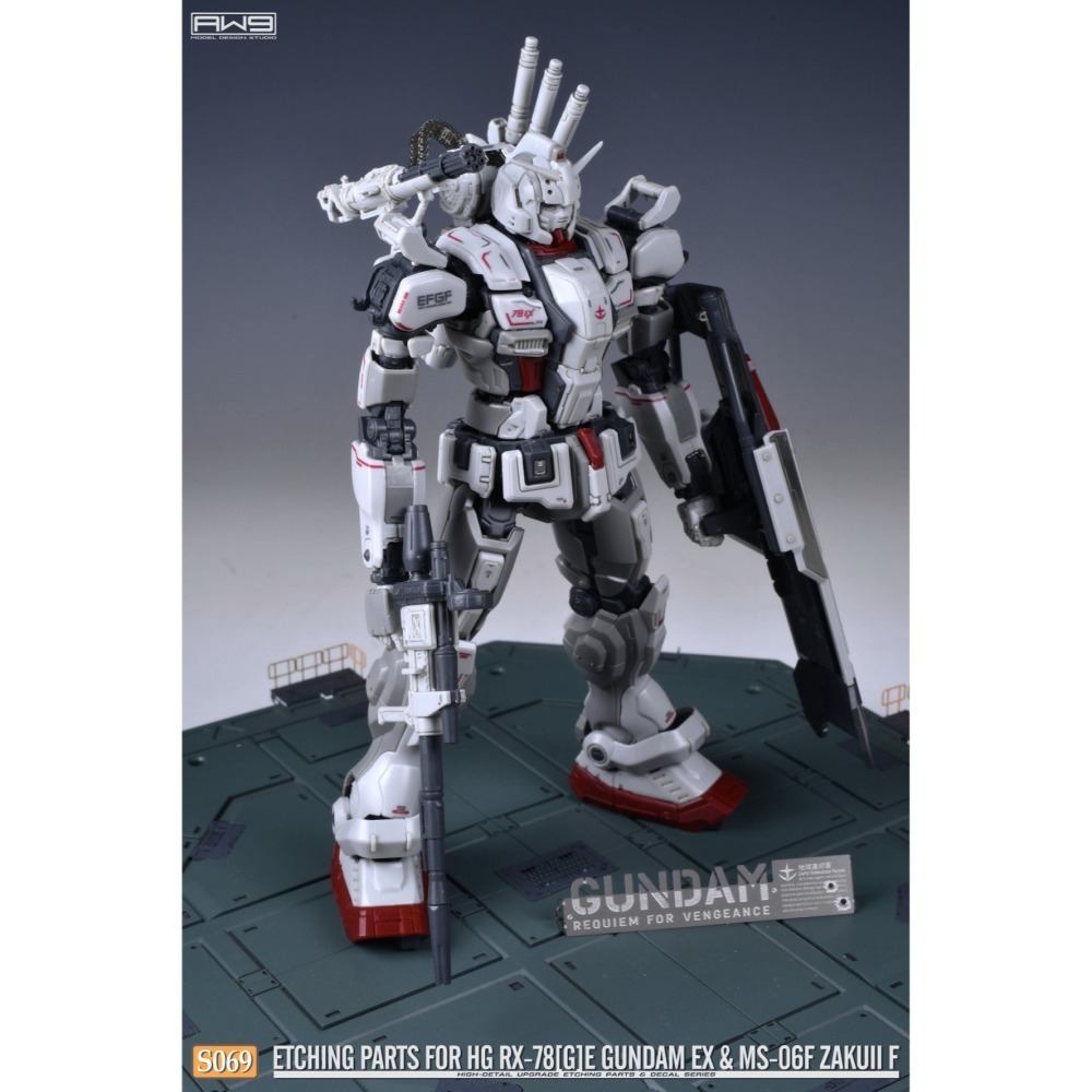 [从人] MAD 鋼魂 AW9 S069 HG 1/144 復仇的安魂曲 鋼彈EX 專用精密改造蝕刻片 S69-細節圖5