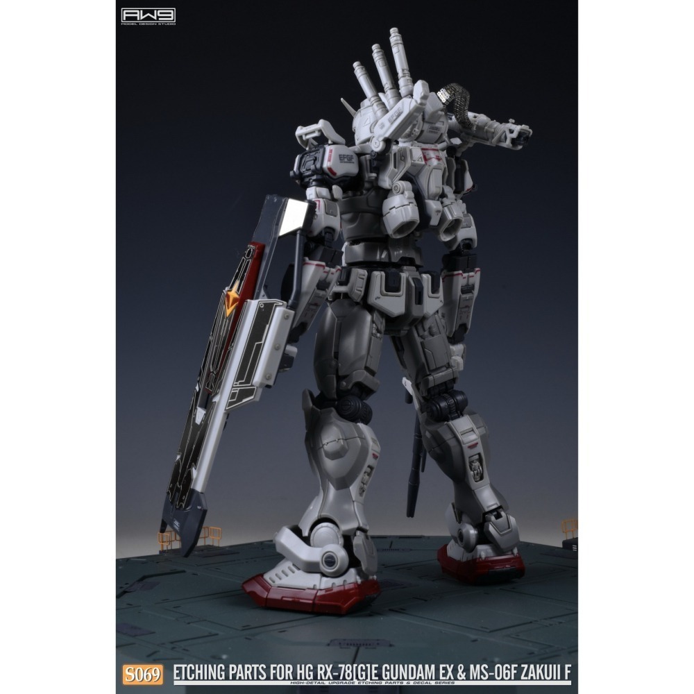 [从人] MAD 鋼魂 AW9 S069 HG 1/144 復仇的安魂曲 鋼彈EX 專用精密改造蝕刻片 S69-細節圖6